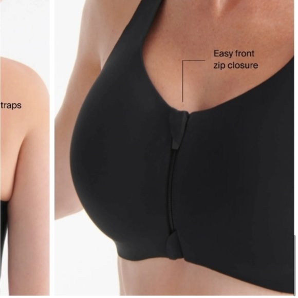 Knix Sz 8+ Catalyst Front Zip Sports Bra fits 40F 42E 42F - Picture 9 of 16